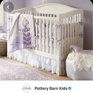 Pottery Barn Kids Ruffle Crib Skirt